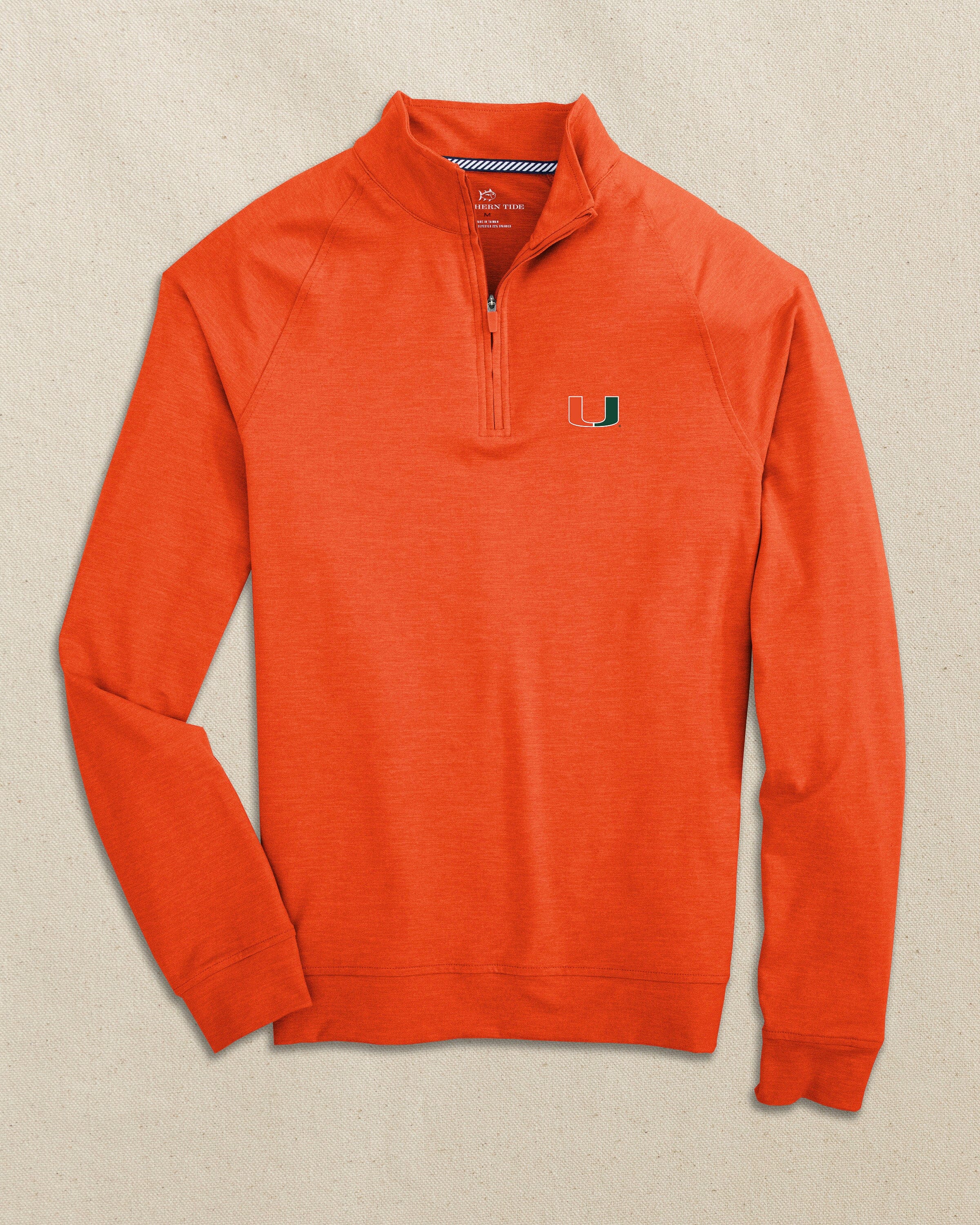 Miami Hurricanes Cruiser Quarter Zip